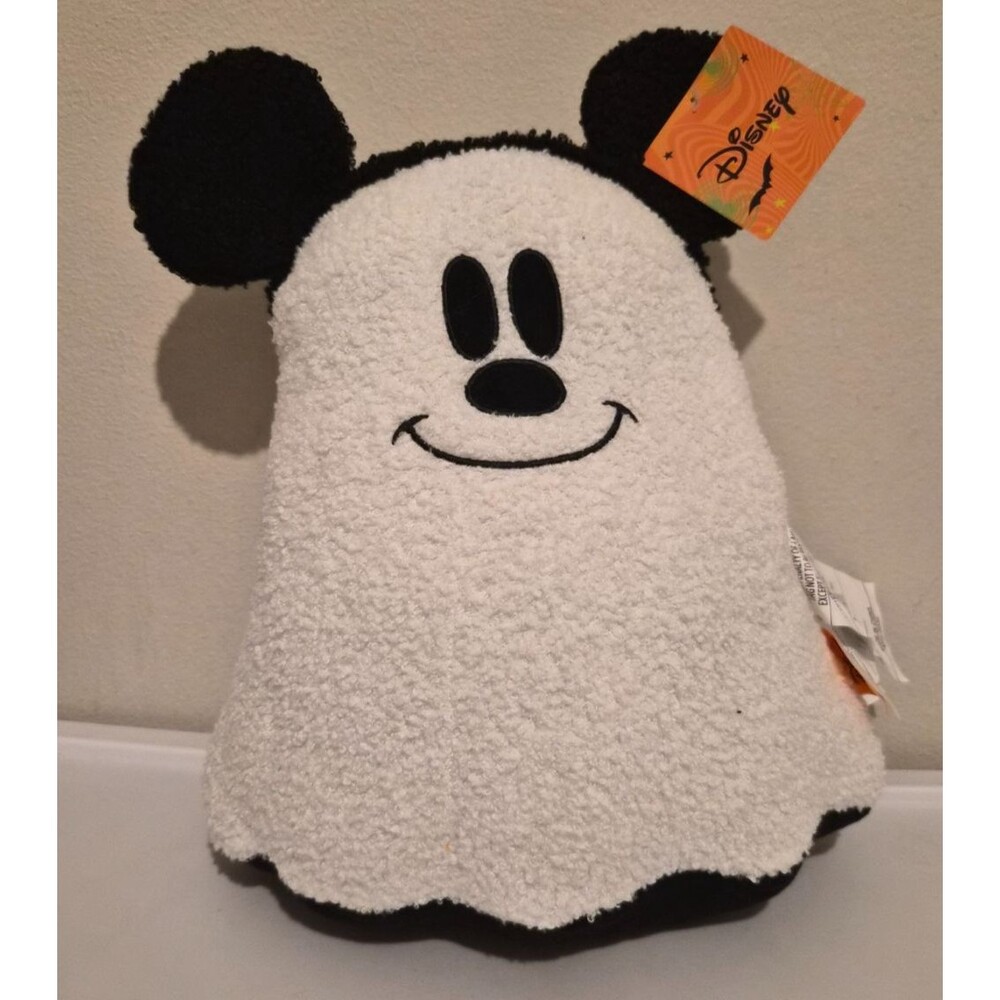 New VIRAL Aldi x Disney Halloween Pillow Mickey Ghost IN HAND